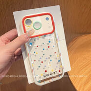 OLPAY適用蘋(píng)果17promax手機殼全包防摔iphone17pro新款手機殼撞色點(diǎn)點(diǎn) 撞色點(diǎn)點(diǎn) iphone17Air