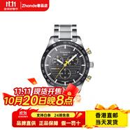 天梭 律馳516系列 石英機(jī)芯 三眼黑黃計(jì)時(shí) 男表 瑞表 42mm 黑色表盤  黑色表盤