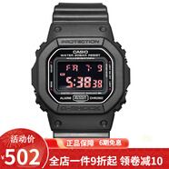 卡西歐（CASIO） 男表G-SHOCK系列小方塊男士防水防震運動(dòng)多功能手表石英表 DW-5600MS-1D