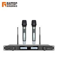 RATTOP雷拓 U段一拖二無(wú)線(xiàn)麥克風(fēng)  UI-830A 臺