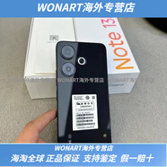 小米Redmi Note13R 海外版 紅米國際版 谷歌Play商店多國語(yǔ)言手機送女友男友 子夜黑 5G全網(wǎng)通官方標配12GB+256GB中國大陸