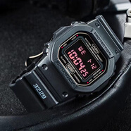 卡西歐（CASIO）gshock小方塊手表男頭文字d方形運動(dòng)復古電子表dw5600e DW-5600MS-1