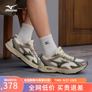 美津濃（MIZUNO）【RACER S】軟底輕便運(yùn)動(dòng)跑步鞋男女同款緩震透氣休閑慢跑鞋 20/春芽綠 44.5 (290mm)