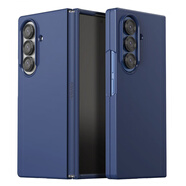 三星（SAMSUNG）【品質(zhì)原裝】三星Fold7手機殼全包鉸煉 zfold7磁吸magsafe輕薄硬 fold7經(jīng)典藍色全包鉸煉_預定2周發(fā)貨