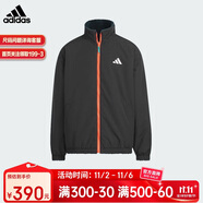 阿迪達(dá)斯（adidas）兒童JK REV BOA JKT運(yùn)動休閑棉服外套 KC0214墨綠色