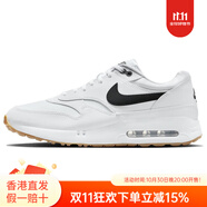 耐克（NIKE）AirMax1'86OGGolf網(wǎng)布皮革舒適百搭防滑低幫生活休閑鞋男款白黑 白黑 38.5