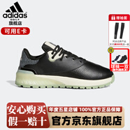 阿迪達斯 （adidas）高爾夫球鞋男士REBELCROSS無(wú)釘新款golf舒適休閑運動(dòng)鞋 GV9772 一號黑/黃 綠/棕色 無(wú)釘 43 （UK8.5）