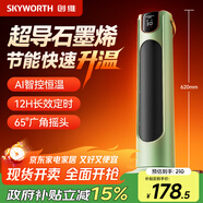 創(chuàng)維（Skyworth）智能語音石墨烯取暖器家用暖風(fēng)機(jī)電熱取暖器電暖器2025新款電暖氣大面積輕音節(jié)能烤火爐A870
