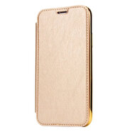 適用iPhone17Pro超薄手機(jī)殼電鍍14TPU手機(jī)保護(hù)套蘋果16E翻蓋皮 金色 iPhone6S