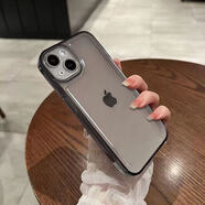 太空殼適用蘋果16Promax手機殼防摔iPhone13Pro簡約14/15/12 太空殼-透灰 蘋果6SPLUS