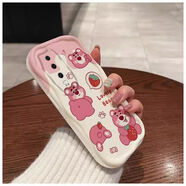 慕文適用華為p30pro手機殼vog-al10軟硅膠huawei p30保護套全包邊防摔 多個(gè)草莓熊 華為 P30