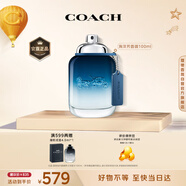 蔻馳（COACH）紐約藍(lán)調(diào)男士淡香水100ml 節(jié)日生日禮物送男友老公閨蜜香氛