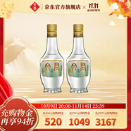 文君酒 白酒 小酒版 45度情懷裝 濃香型 四川白酒 宴請 收藏 送禮 45%vol 125mL 2瓶 組合裝
