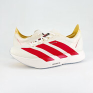 adzero adiso Pro4輕量碳柱競速跑步鞋碳板緩震馬拉松跑鞋男女 米白紅 38.5