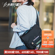 光影行星（GYXX）蓋亞斜挎包單反相機(jī)包單肩大容量男女適用專(zhuān)業(yè)斜挎攝影包 黑-中【可裝1機(jī)2鏡,14寸電腦】