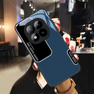億色師簡潔拼色適用紅米Note15手機殼紅米Note15Pro+簡約男士個性款新款視窗全包防摔質(zhì)感保護套鏡面玻璃 【G205簡潔拼色E款玻璃殼】 紅米Note 15Pro