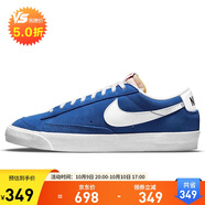 耐克NIKE休閑鞋男子復古經(jīng)典BLAZER LOW運動(dòng)鞋DA7254-401藍40