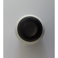 SS同款適配小漢堡迷你版3.5MM圓孔插線手機筆記本電腦小音響 充電款外放音箱 198-白色