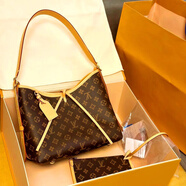 BV原標 芯片版 高版本 凱瑞奧L 真皮女包 單肩斜挎 carryall V 托特 L+V老花+盒裝+小票 29*24*12