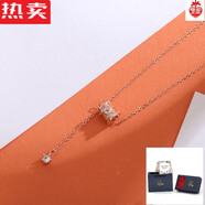 SNQP范世琦蝴蝶結(jié)蝶夢(mèng)項(xiàng)鏈925三秒心動(dòng)星點(diǎn)鎖骨項(xiàng)鏈女友情人節(jié)禮物 小蠻腰玫瑰項(xiàng)鏈   精美包裝