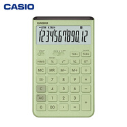 卡西歐（CASIO）辦公桌面計(jì)算器JT-200T創(chuàng)新超大顯示屏太陽能面板環(huán)保材質(zhì) 放青松綠色