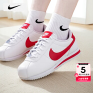 耐克（NIKE）女鞋 25秋季新款運動鞋時尚球鞋低幫休閑鞋大童透氣耐磨板鞋子女 【千禧風(fēng)Y2K】101-白色紅勾/曬圖退10 38 （內(nèi)長240mm左右）