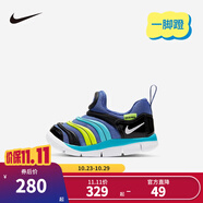 NIKE 耐克男女童毛毛蟲運動鞋DYNAMO 緩震舒適一腳蹬兒童休閑學步鞋 343938-434 23.5 【建議腳長13cm】