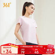361°短袖女潮流t恤女士夏季新款速干衣運動跑步瑜伽服662424126H-5