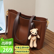 viney牛皮包包女包大容量托特包輕奢斜挎單肩包生日禮物品牌送女友老婆