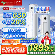 長虹（CHANGHONG）空調(diào)大2匹新一級熊貓懶國家補(bǔ)貼20%省電變頻冷暖立式客廳柜機(jī)空調(diào)KFR-51LW/ZDTTW2+R1(SE)以舊換新