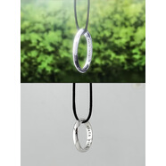 夢(mèng)君宸動(dòng)漫東京喰種金木研董香足銀戒指ARATA HIKARI純銀999二次元周邊 【弧面款】配送蠟繩