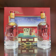 衡水老白干老白干產(chǎn)地直發(fā)  老白干香型白酒 500mL 67度 750mL 2瓶 文創(chuàng  )版冰峰67度