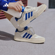 adidas「小鋸齒」D-PAD CLASSIC休閑美高風(fēng)復(fù)古籃球板鞋阿迪達斯 漢玉白/皇家藍/乳白色   42