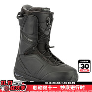 NITRO雪鞋TEAM單板滑雪鞋2526男款全能保暖滑雪滑行單板滑雪靴 TEAM TLS 黑色 40 (內(nèi)長260mm)