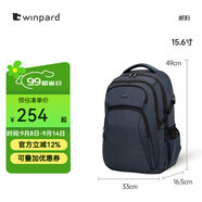 WINPARD威豹雙肩包商務(wù)背包男雙肩電腦包休閑男包旅行包雙背包女 標準版(不帶雨罩)15.6寸寶石藍