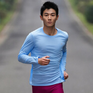 必邁（bmai）必邁跑步運動(dòng)健身訓練長(cháng)袖春夏通勤慢跑T恤女透氣防磨速干上衣女