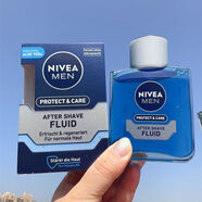 NIVEA【官方正品】 德國男士爽膚水須后水保濕舒緩補水控油 含酒精成份 無(wú)清涼感 100mL 須后水