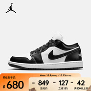 耐克（NIKE）AJ1女子運(yùn)動(dòng)鞋刺繡板鞋 AIR JORDAN 1 LOW DC0774-101 36.5