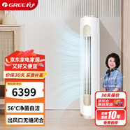 格力（GREE）2匹 京桂II 新一級能效 變頻冷暖 凈菌自潔 立柜式空調柜機 KFR-50LW/(50587)FNhAd-B1(JDWIFI)