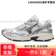美津濃（MIZUNO）SPEED 2K新款經(jīng)典慢跑鞋輕量緩震透氣鞋面運(yùn)動(dòng)跑步鞋 【SPEED 2K [SPEED2K]白/銀/幻銀 36 正碼正拍