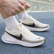 耐克（NIKE）男鞋跑步鞋 25秋季新款運動鞋耐磨登山休閑鞋子男網(wǎng)面透氣慢跑鞋 【新品】005-幻影灰白/曬圖退10/建議拍大半碼 42 （內(nèi)長265mm）
