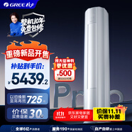 格力2匹 云佳Pro 新1級變頻冷暖 客廳立式柜機 AI節(jié)能省電舒適風(fēng)冷酷外機空調(diào) KFR-50LW/NhMa1BG 補貼