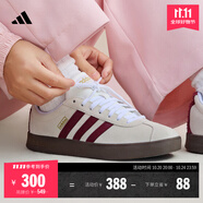 adidas「T頭鞋」VL COURT 2.0復(fù)古休閑板鞋德訓(xùn)鞋阿迪達(dá)斯輕運(yùn)動(dòng)   漢玉白/暗紅/白色   37