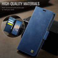 康匠適用三星A17手機殼磁吸側扣翻蓋式皮套SM一A1760全包防摔硅膠軟內殼Galaxy A17 4G通用5G保護套A17 深海藍【磁吸側扣-內置卡槽】收藏下單送鋼化膜 三星A17