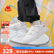 KAPPA卡帕女鞋厚底板鞋女2025秋季新款軟底休閑鞋子女百搭運(yùn)動小白鞋女 33CJ-012韓國白 35 (220mm)