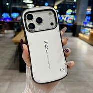 YFND適用iPhone17promax手機殼光面小蠻腰iface蘋(píng)果17Air簡(jiǎn)約商務(wù)個(gè)性創(chuàng  )意防摔男女款保護套潮 iFace一代光面小蠻腰款-白色 iPhone 17 Pro Max