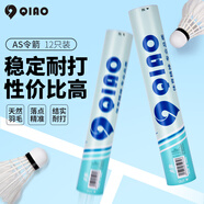 啟傲令箭羽毛球室內(nèi)外訓(xùn)練耐打羽球12只裝