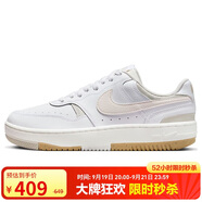 NIKE板鞋女緩震透氣GAMMA FORCE運動鞋DX9176-103白棕36.5