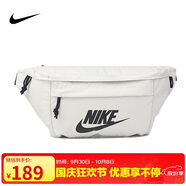 耐克NIKE 王一博同款 中性腰包  休閑包 BA5751-072淺骨色大號
