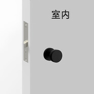 Armstrong隱形門鎖密室門電子鎖暗門鎖格柵隱形門電子鎖阿姆斯壯鎖ARMSTONG 鎖體+黑色圓把手左開門 刷卡+手機NFC開鎖版本(電池可用14個月)